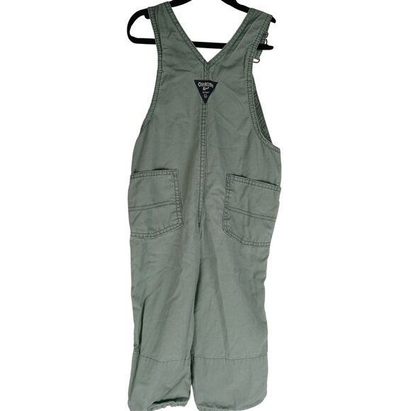 OshKosh Bgosh Toddler Kids Green Overalls 3T Comfortable & Durable - Picture 4 of 7